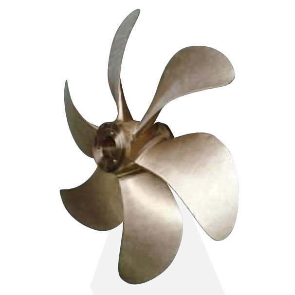 BIPANO Hélice en cuivre à deux pales, accessoires/palette for bricolage de bateaux à essence sans balais RC, hélice de 52mm, 4mm/4.76mm, 1 pièce Hélice de bateau RC en alliage d'aluminium(452 4.76mm h