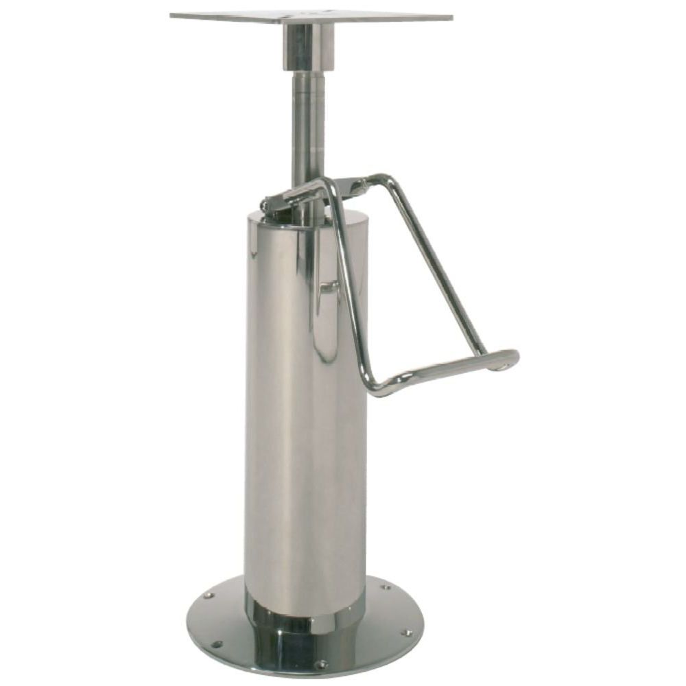 Pied De Siège Pilote Ajustable Oceansouth - Base Aluminium Anodisé Avec Haut Nylon