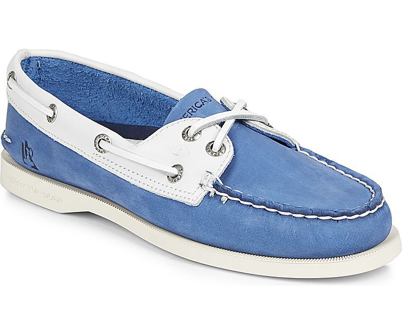 Chaussures Bateau Femme SPERRY Top-Sider Doré Pailleté En Cuir - Pointure 7.5 - Taille Enfiler