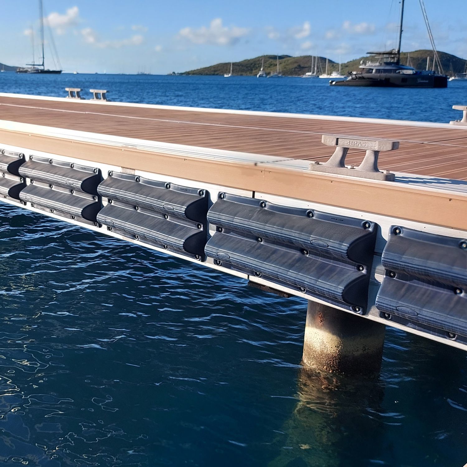 Défense pour marina - MEGA 2 - INMARE SRL - pour bateau / pour yacht