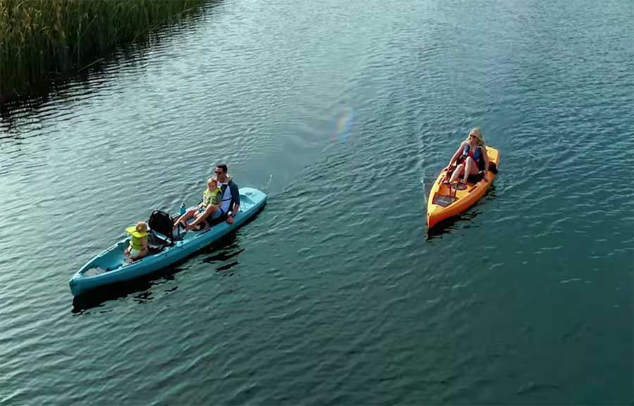 Kayak rigide / de loisir / de pêche / tandem MIRAGE COMPASS DUO