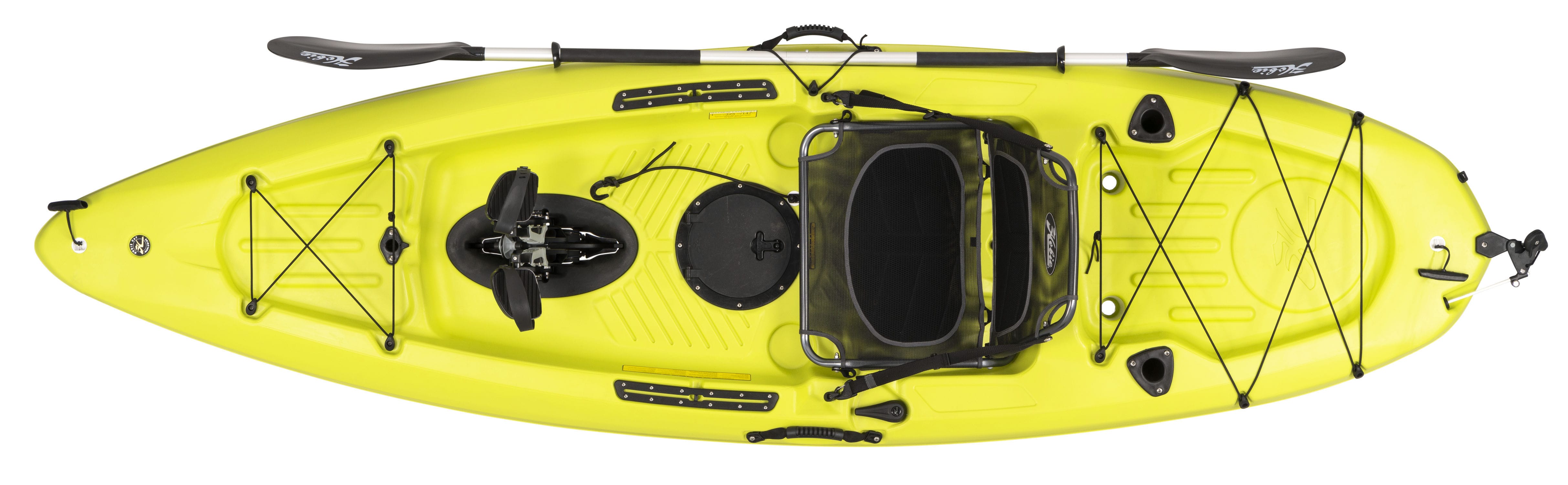 Kayak sitontop / rigide / de pêche / monoplace PASSPORT 10.5