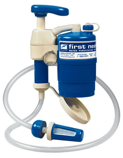 Purificateur d'eau portable - TRAV-L-PURE - Pure Water General Ecology