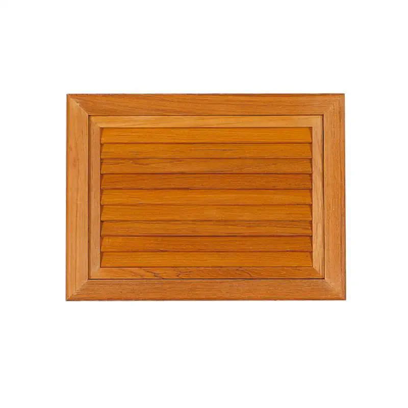 Grille D'aération Pour Yacht – Acier Inoxydable 120x120 Mm, Durable, Installation Facile, Ventilation Marine