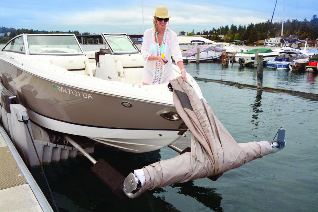 Housse de protection SSERIES Sunstream Boat Lifts de bateau à moteur