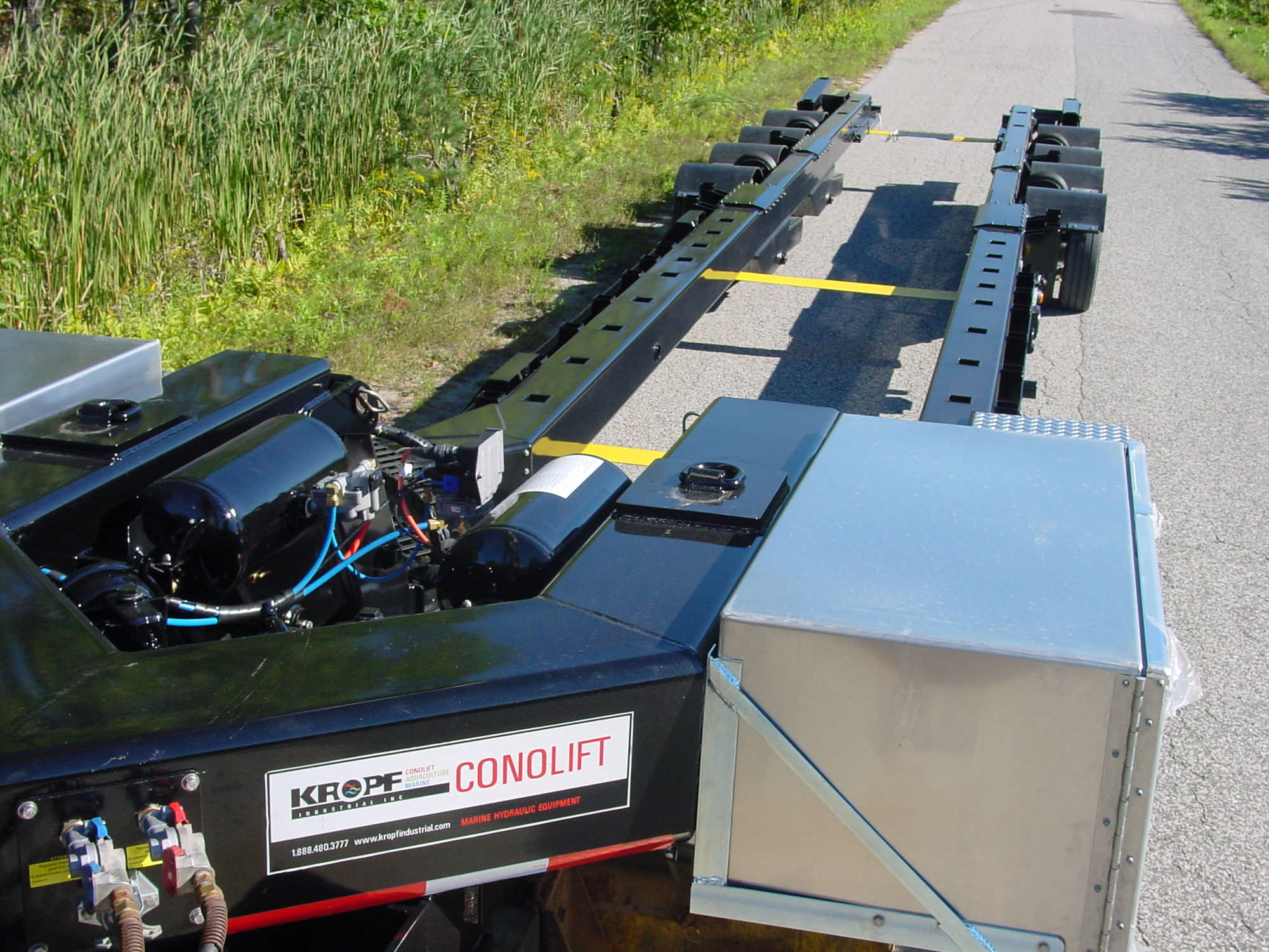 Remorque de transport lourd - YH-30 - Conolift - pour bateau / hydraulique