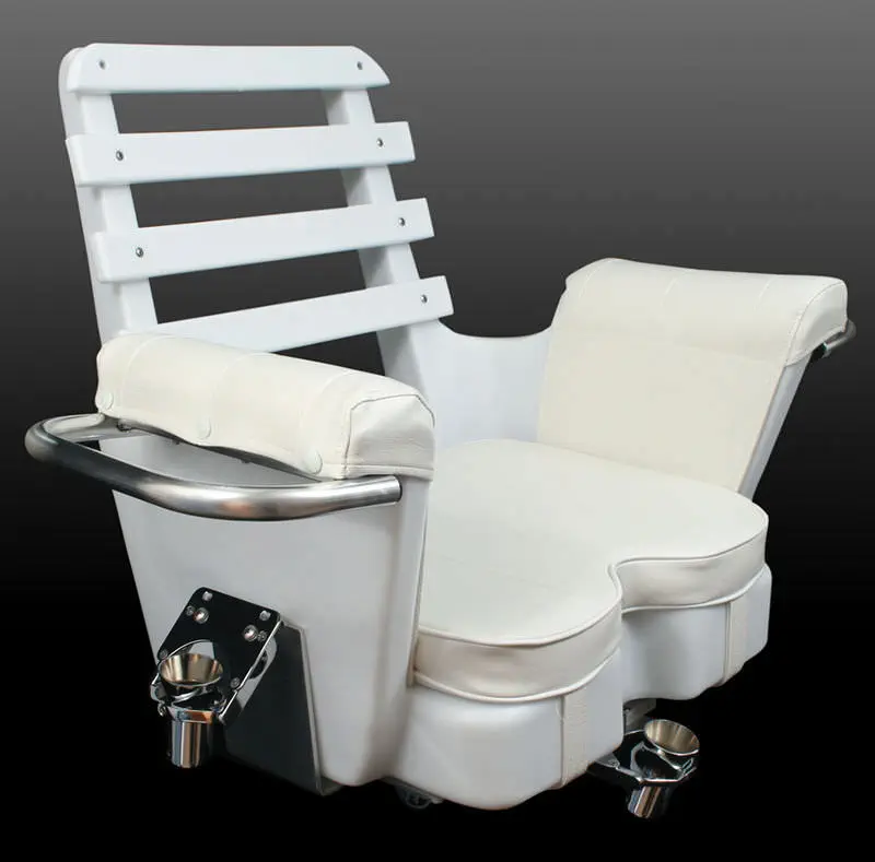 Chaise de pêche avec accoudoir pliable taupe alsavelo - Mobilier (13190656