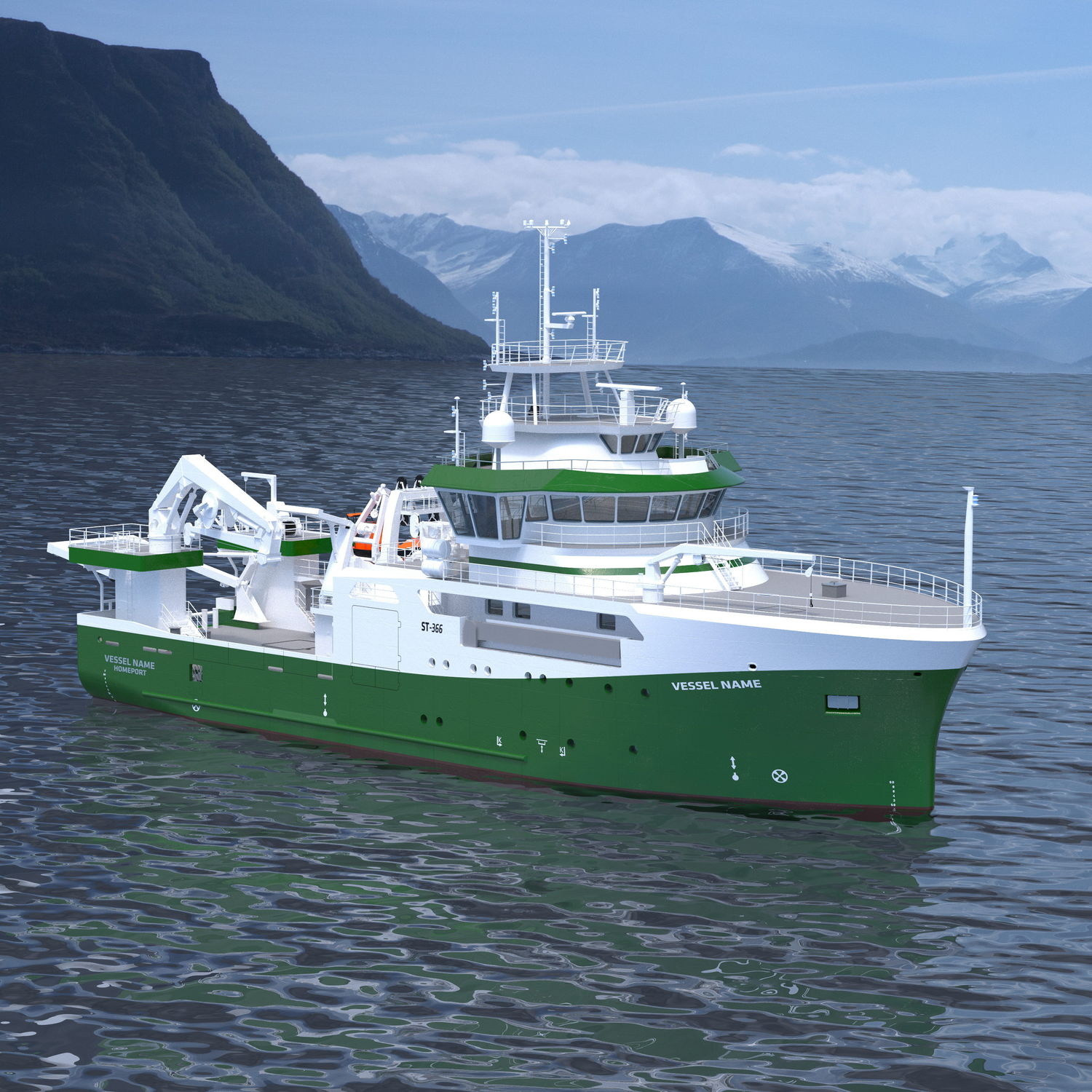 Navire de recherche océanographique TOM CREAN Armon Shipyards