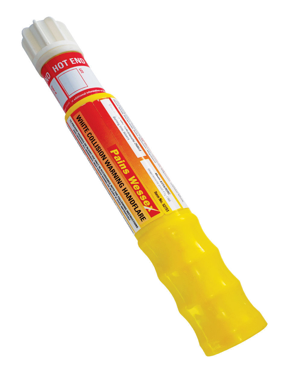 Feu à main de détresse MK8 9527510 Chemring Marine pour bateau / blanc Feu à main de détresse MK8 9527510 Chemring Marine pour bateau / blanc