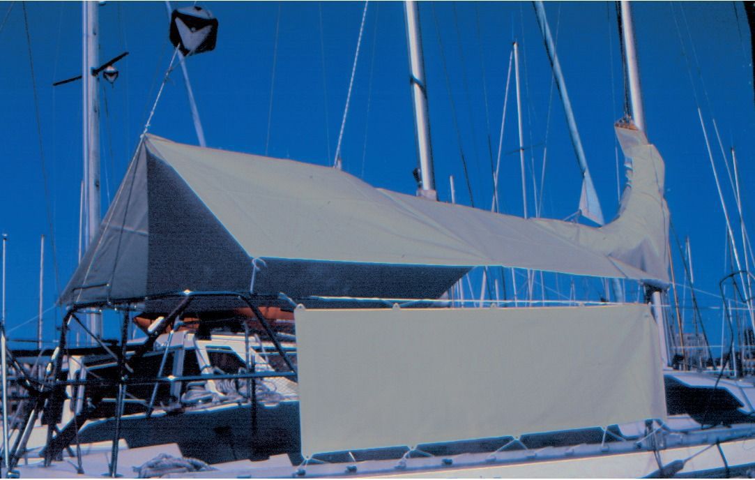 Taud de soleil pour voilier - G95040 - AD NAUTIC - pour cockpit ...