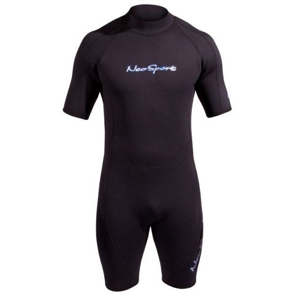 Combinaison Néoprène Shorty Homme 2 Mm – Sans Manches, Fermeture éclair Avant, Pour Surf, Plongée, Paddle