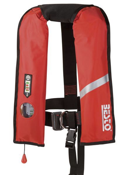 Gilet De Sauvetage Gonflable Automatique 150N – Pour Adulte Et Enfant Jusqu'à 150 Kg, Kayak, Bateau, Natation