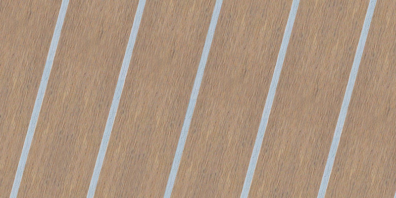 Panneaux Décoratifs Imitation Teck ISITEEK - 60mm X 5,5m - Pour Revêtement Mural Ou Meuble - Plastique Résistant - Noir