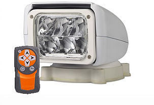 Projecteur De Recherche Télécommandé 100W Pour Bateau - Portée 800m, IP66, Rotation 355°/72° - Alimentation 12V