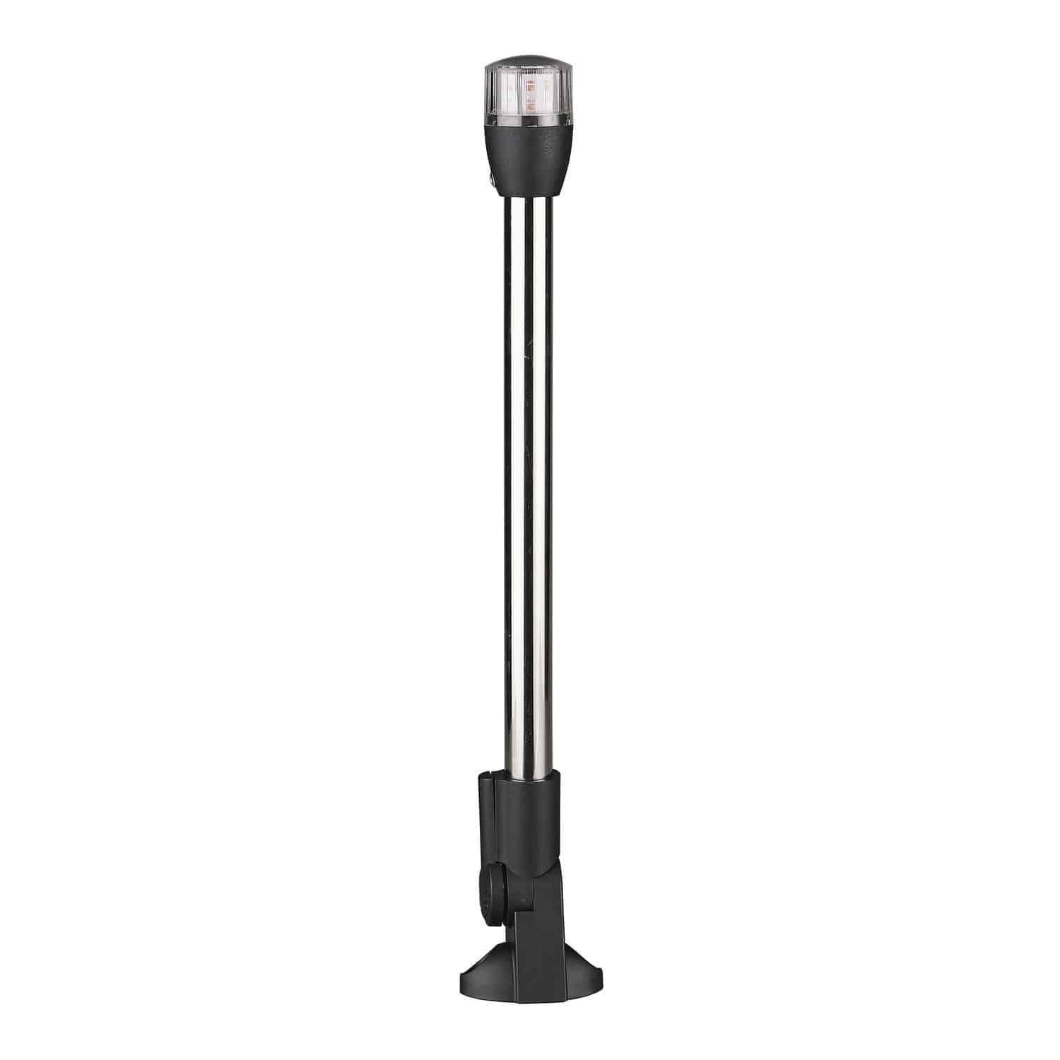 Feu De Navigation Solaire Bateau 360° 0.5nm - LED Ancrage IP67 Blanc Vert Rouge