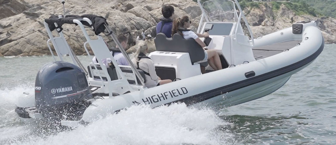 Bateau pneumatique hors-bord - SP 660 - Highfield boats - semi-rigide ...