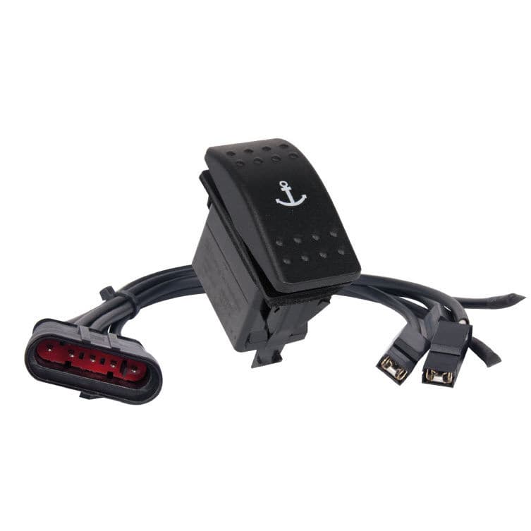 Interrupteur à Bascule 12V Pour Guindeau électrique Bateau – En Alliage Aluminium, 3 Positions, Supporte 15A | Pour Yacht, RV, Panneau De Commande - 3