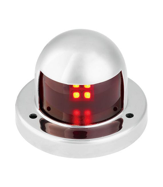 Feu De Navigation étanche Pour Bateau – Base Enfichable 360°, Plastique + Inox – Feu De Poupe Ou Tout Autour, Pour Yacht