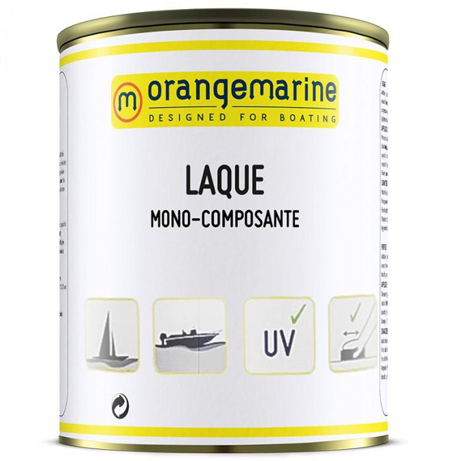 Laque pour bateau de plaisance Orange Marine de finition