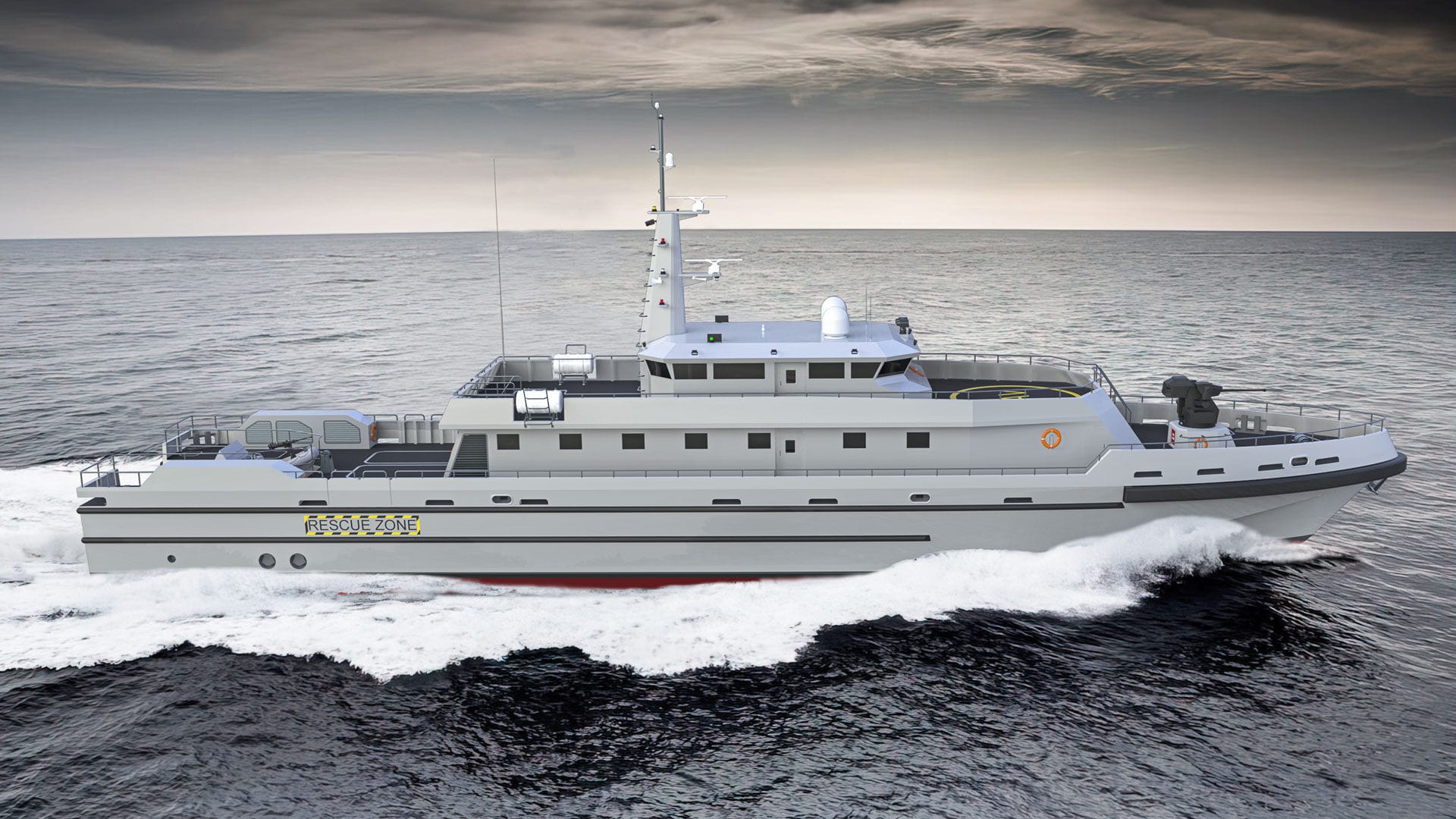 Navire Sp cial De Surveillance 140 BLAZE ARES Shipyard En 