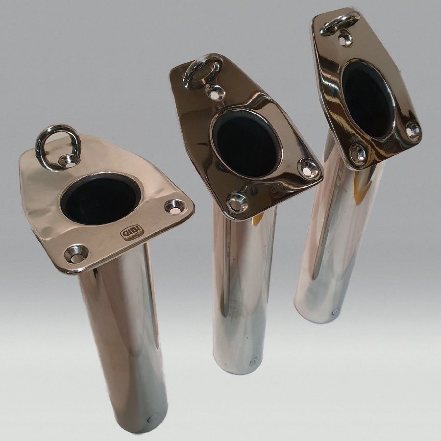 Portecanne à pêche pour bateau 133 GIBI Marine en inox