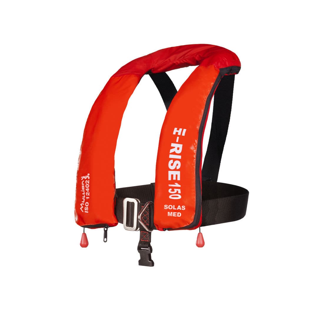 Gilet De Sauvetage Gonflable Automatique LIXQQS – 150N, 33g CO2, 150kg, Sifflet, Réfléchissant