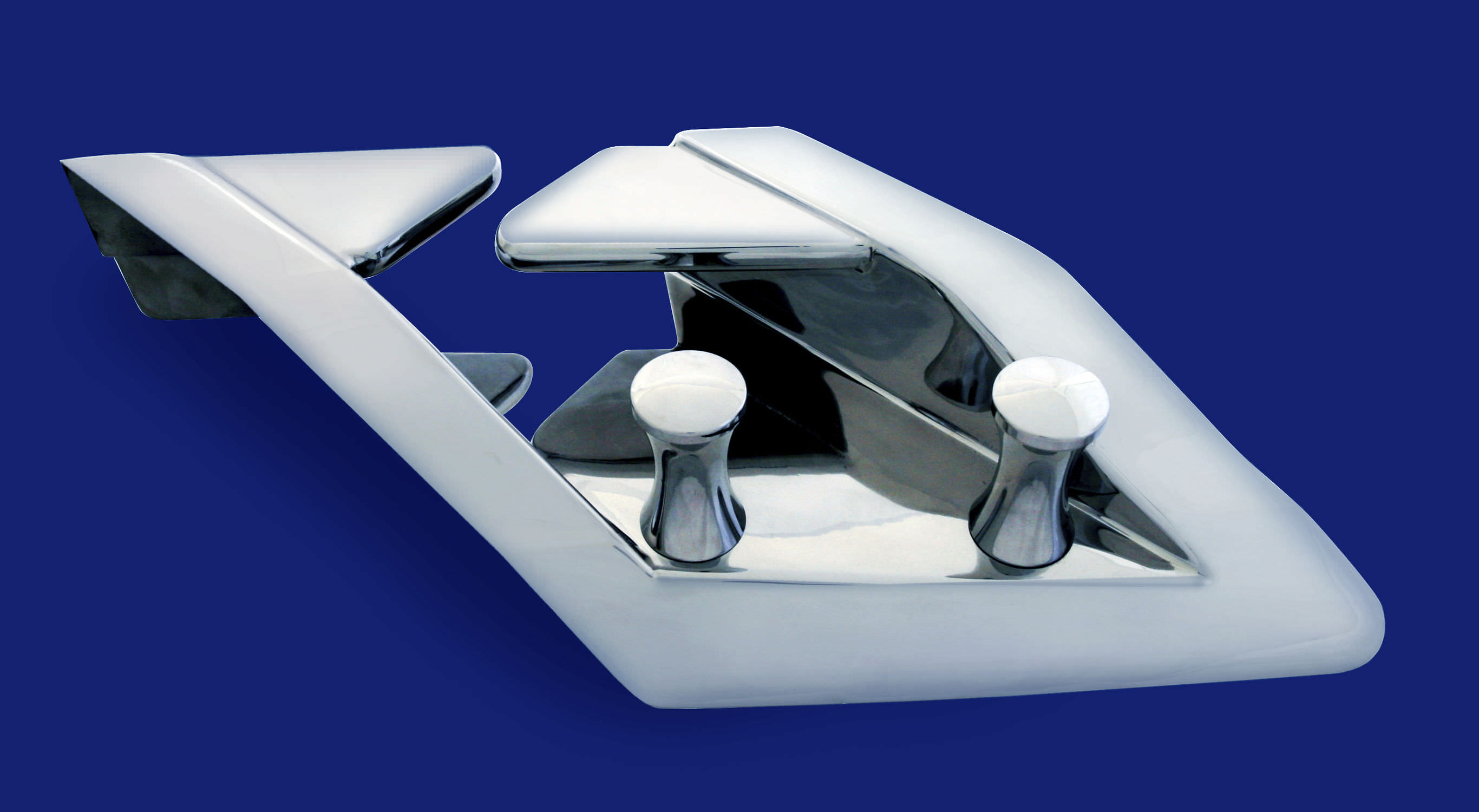 Aramox Chaumard De Bateau – 2 Pièces 316 Acier Inoxydable 119 Mm, Taquets D’Amarrage Gauche/Droit, Anti-Corrosion Eau Salée