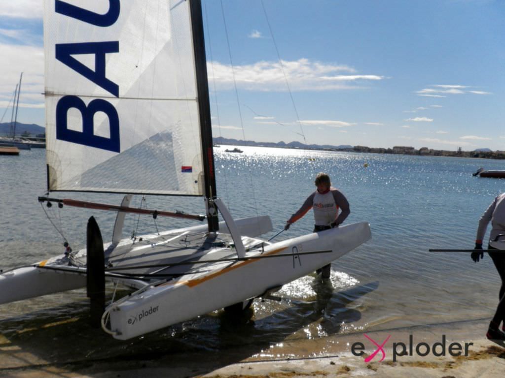 catamarano classe a exploder