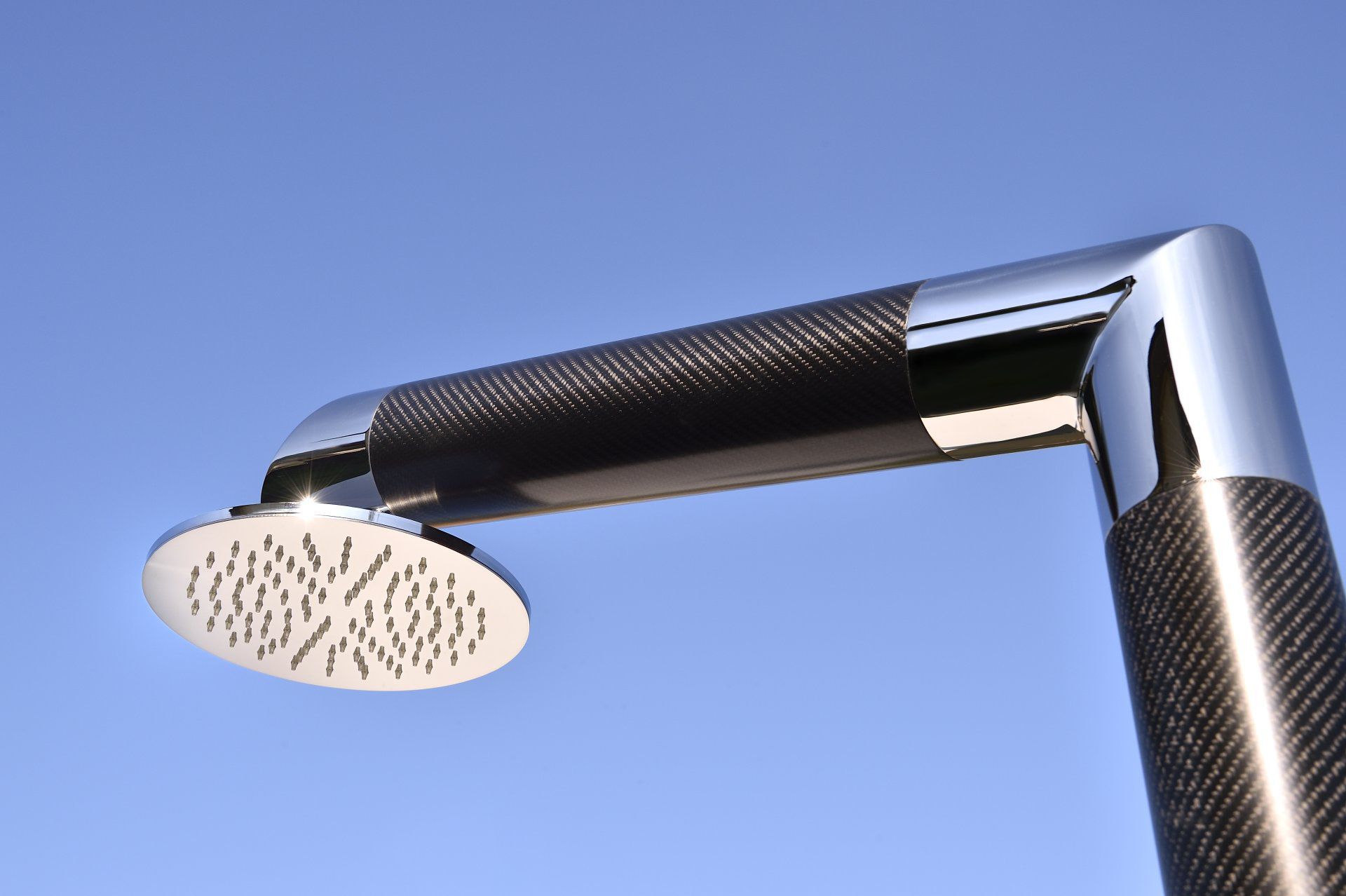 Douche pour yacht CARBON & STEEL Y SB BC Inoxstyle de pont pour