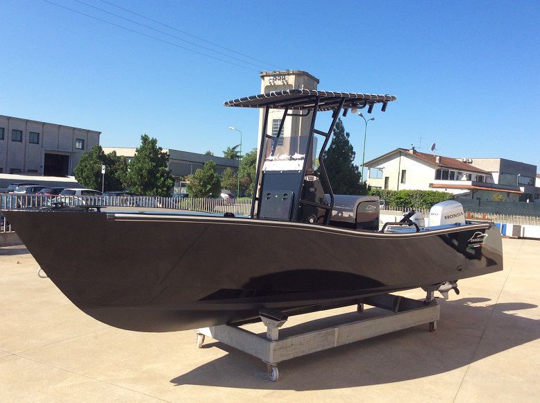 Console De Pêche En Acier Inox Pour T-Top De Bateau - 5 Supports Canne + 2 Pinces - 32 1/4"