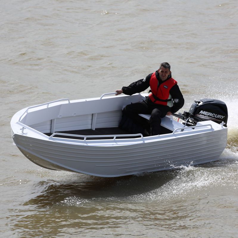 Barque horsbord TRIDENT 450 TRIDENT Aluminium Boats open / de