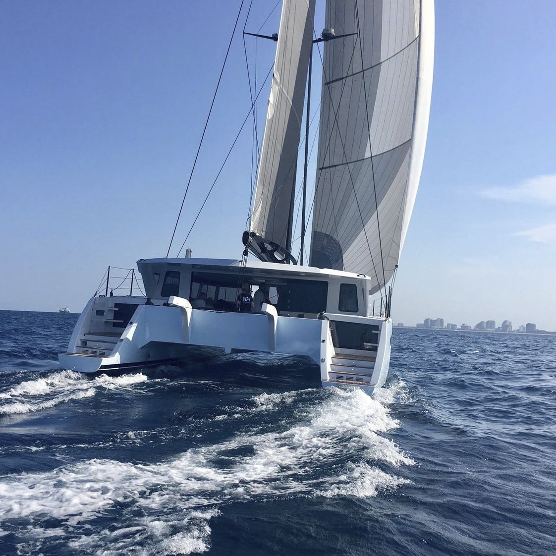 hh55 catamaran cost