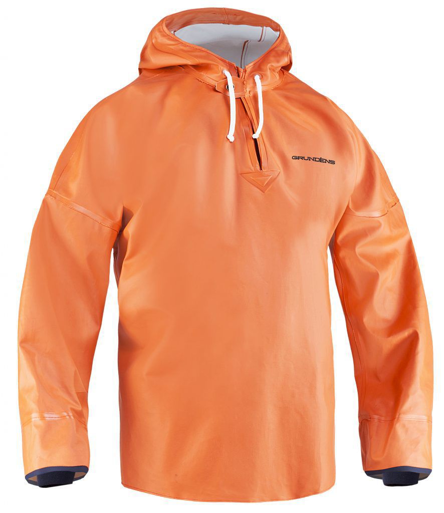 Veste De Pêche Grundens Full Share - Noire - Taille M - Imperméable à Capuche