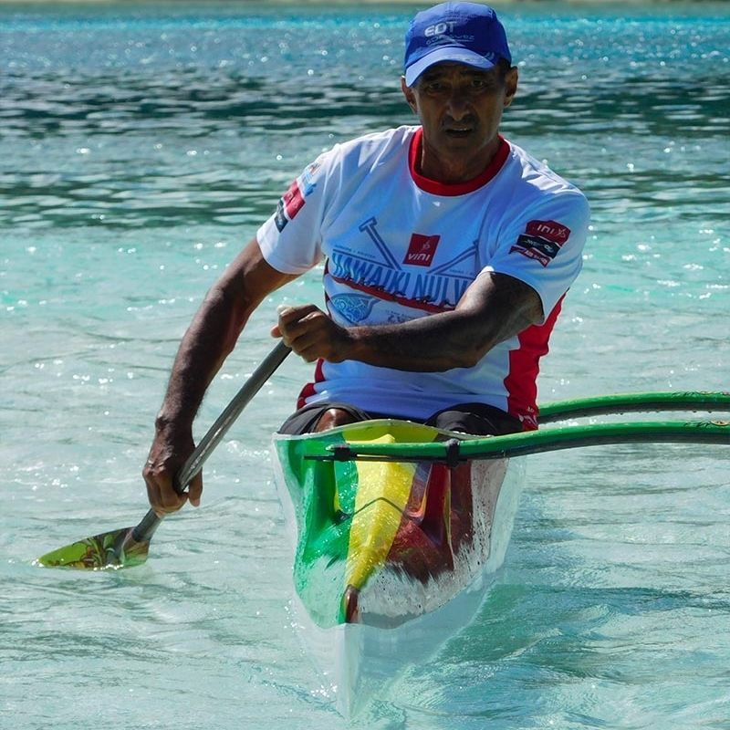 Kayak sitontop PIROGUE V1 ULTIMAX vaa max de course / surf / de mer