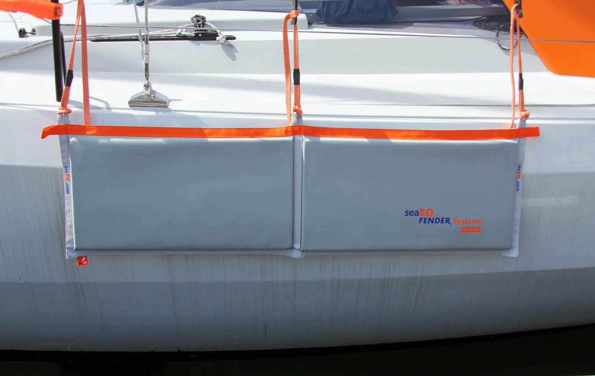 SeaEQ YACHTSPORT Pare-battage WP 90-50-30 – 900 X 500 X 300 Mm, 9 Kg, Anti-UV – Protège Votre Bateau Des Chocs, Se Fixe Sur Quais Et Murs