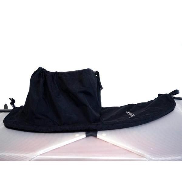 Jupe spray kayak nylon imperméable sport universel réglable