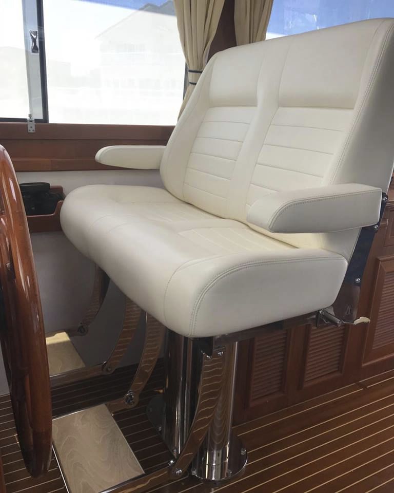 Lot De 2 Sièges Bateau Pliables VidaXL – Dossier Haut, PVC/PU, 100 Kg, Pliable, Avec Piédestal, Montage Facile, Pour Capitaine Et Passagers