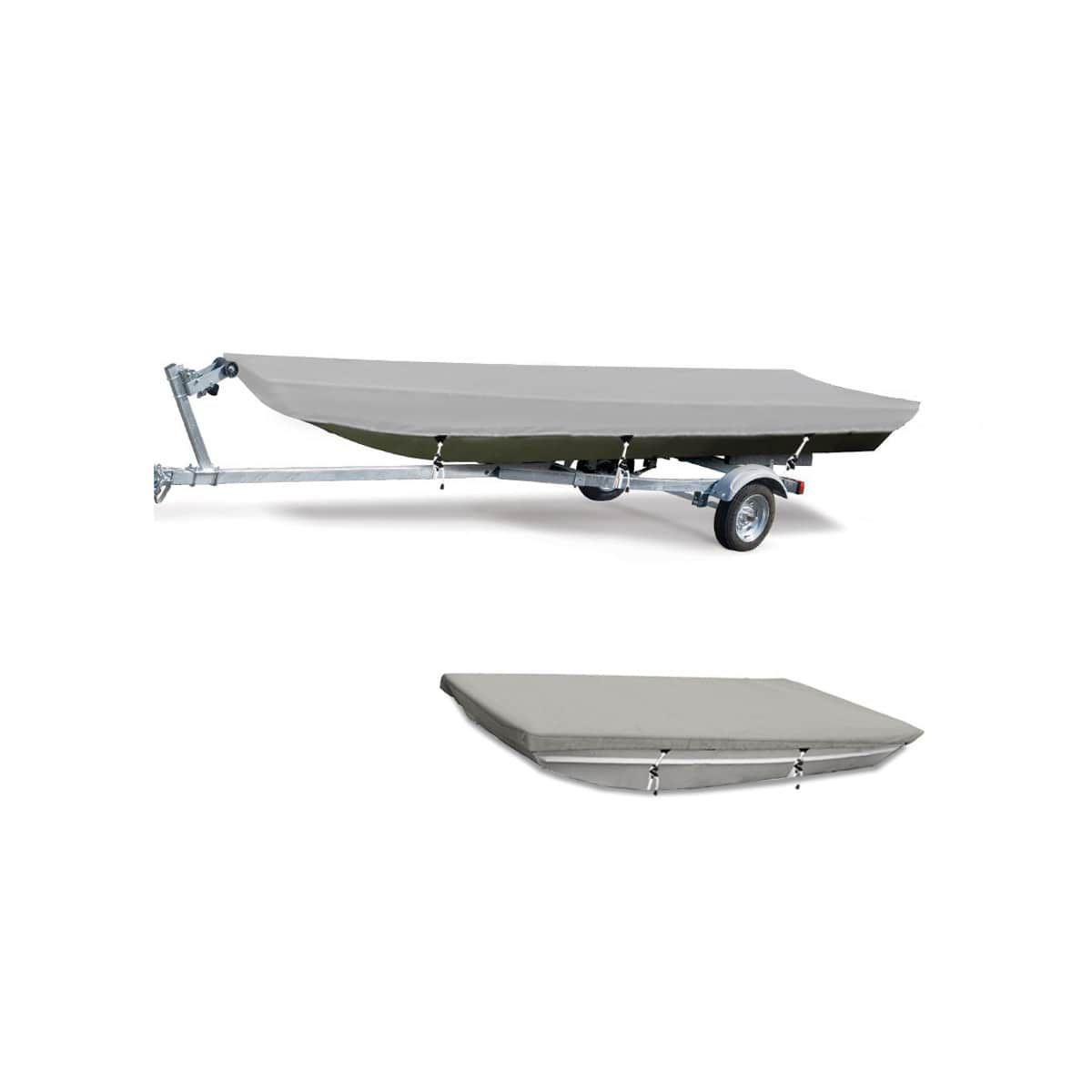 Oceansouth Housse De Bateau Gonflable - Protection Complète Avec Section Arrière Coupée Pour Moteur Hors-Bord
