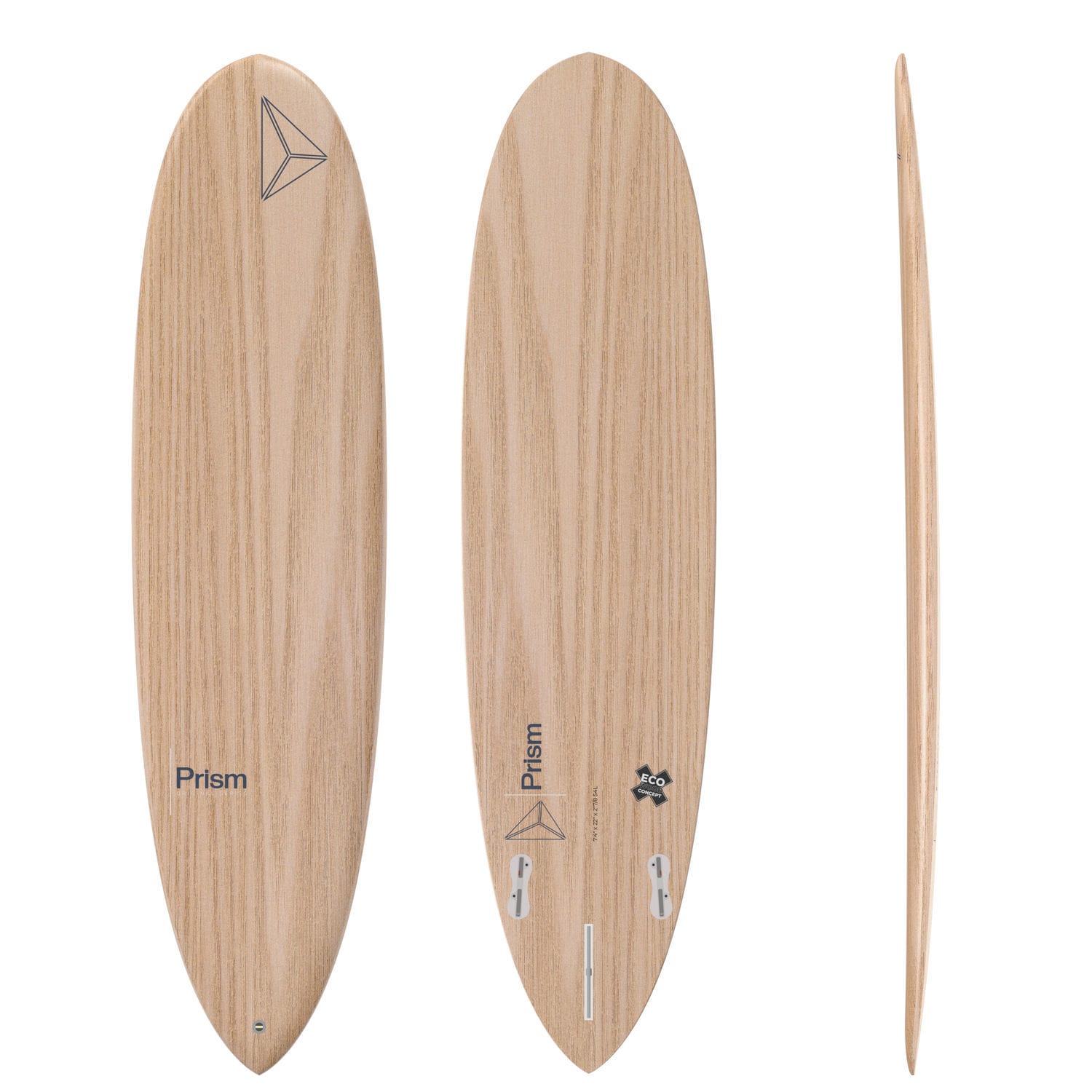 Planche de surf longboard Minilong 7’4 ORIGINAL SERIES FCS 2 Prism Surfboards expert
