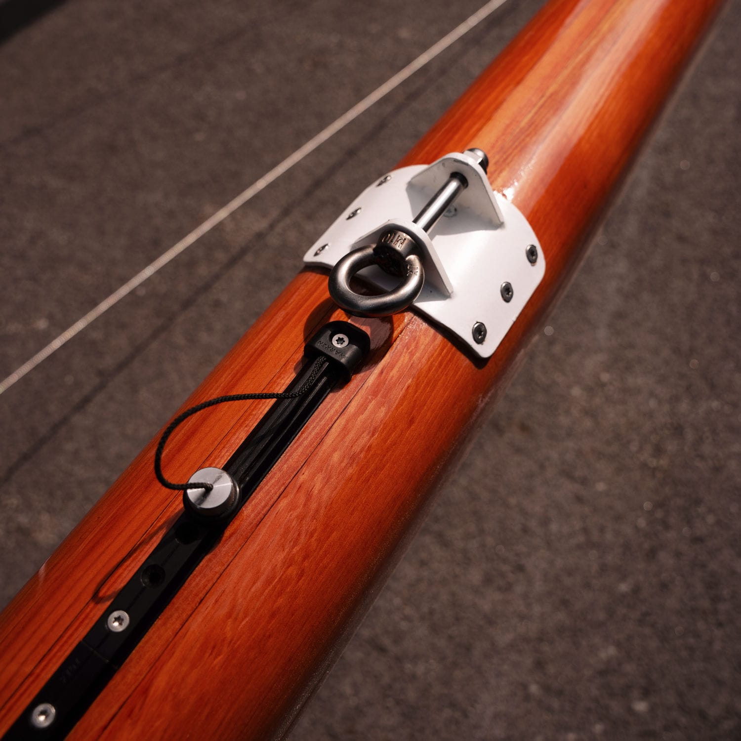 Mât de voilier BERMUDIEN WoodSpars en bois / de course / one design