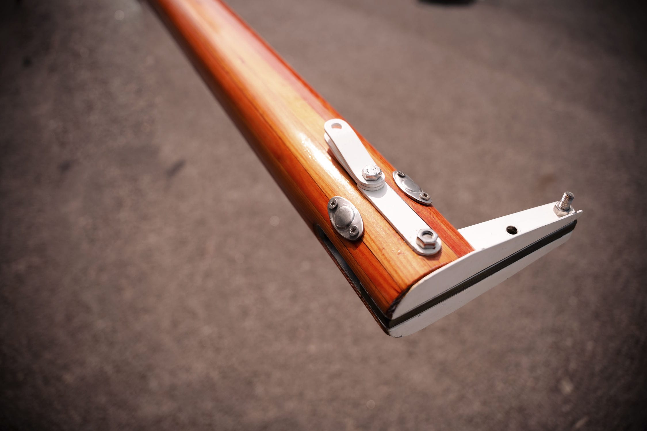 Mât pour dériveur BERMUDIEN WoodSpars en bois / de course