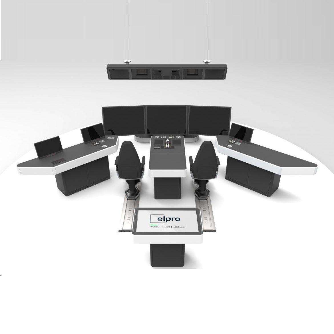 Système de Pont Intégré pour navire - Marine Consoles - Elpro Group AS