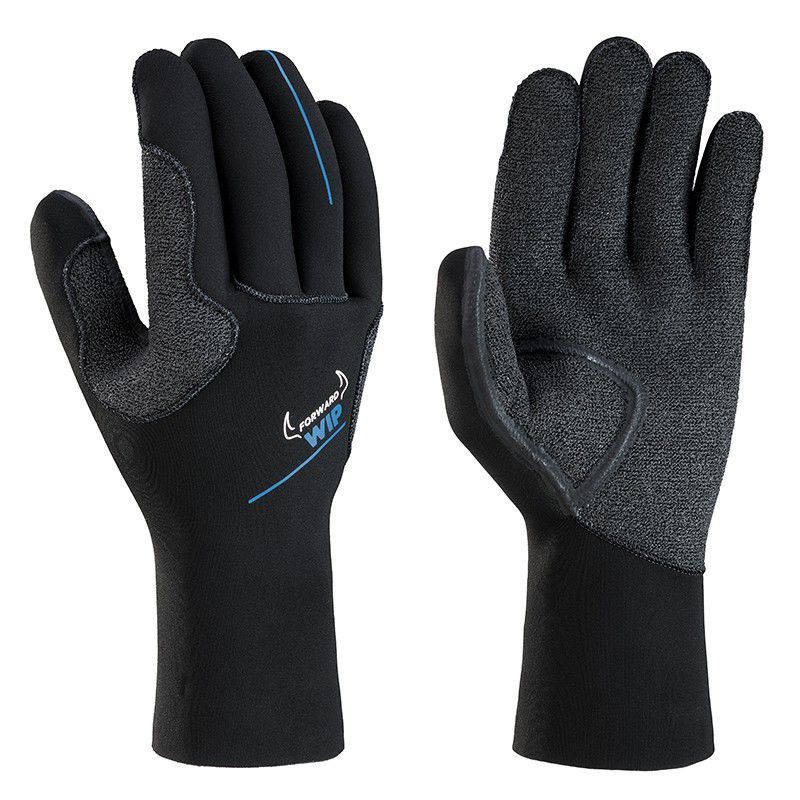 O'Brien Pro Skin Gants Sports Nautiques - Amara Paume, Grip Et Double Velcro Pour Wakeboard & Ski Nautique