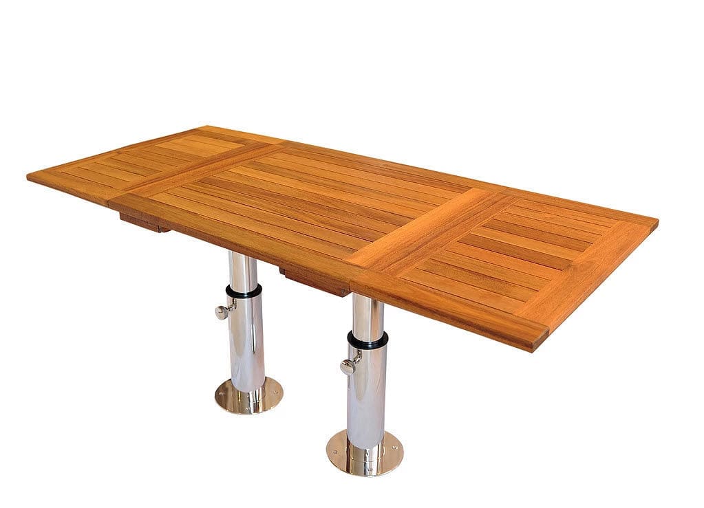 Table pour bateau / pliante / ajustable / en teck Luna Mia Marin