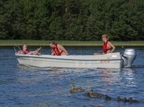 Barque hors-bord / open / max. 4 personnes