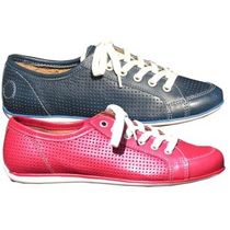 Chaussure de pont / pour femme / en cuir
