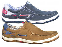 Chaussure de pont / en cuir