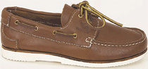 Chaussure de pont / en cuir
