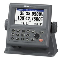 GPS / pour bateau / couleur / fixe