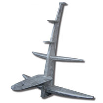 Akozon Grappin De Bateau Duokon 1.5 Kg Ancre Pliante Pour Bateau En Acier Inoxydable Bateau